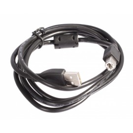 Кабель USB2.0 (AM) - USB2.0 (BM), 1.8м, Gembird/Cablexpert CCP-USB2-AMBM-6, черный