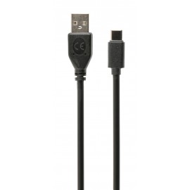 Кабель USB2.0 (M) - USB2.0 Type-C (M), 3м, Gembird/Cablexpert CCP-USB2-AMCM-10, черный