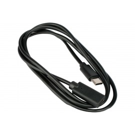 Кабель удлинитель USB2.0 Type-C (M) - USB2.0 Type-C (F), 1м, Gembird/Cablexpert CCP-USB2-CMCF-1M, черный
