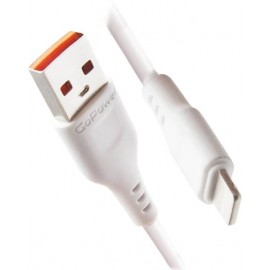 Кабель Lightning (M) - USB2.0 (M), 1м, GOPOWER 00-00018567, белый