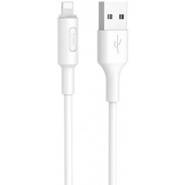 Кабель Lightning (M) - USB2.0 (M), 1м, HOCO X25 (6957531080114) белый