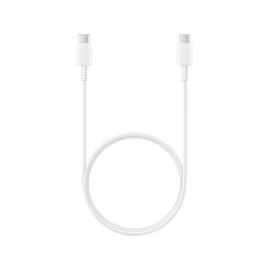 Кабель USB Type-C (M) - USB Type-C (M), 1м, Samsung EP-DA705BWEGWW, White