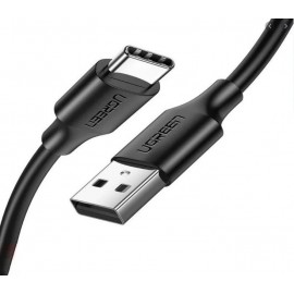 Кабель USB2.0 (M) - USB2.0 Type-C (M), 1м, Ugreen US287 60116, Black