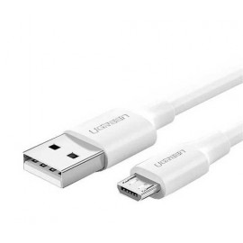 Кабель USB2.0 (M) - microUSB2.0 (M), 0.25м, Ugreen US289 60139, белый