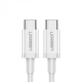 Кабель USB2.0 Type-C (M) - USB2.0 Type-C (M), 1.5м, Ugreen US264 60519, White