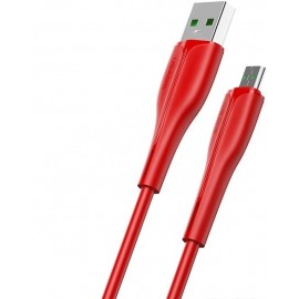 Кабель USB2.0 (M) - microUSB2.0 (M), 1м, Usams U38 SJ375USB03, Red
