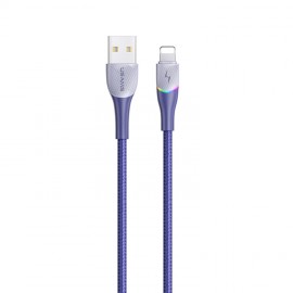 Кабель Lightning (M) - USB2.0 (M), 1.2м, Usams U77 SJ541USB02, синий