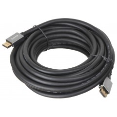 Кабель DP (20M) - DP (20M), 10м, Buro BHP-DPP-1.4-10G, черный