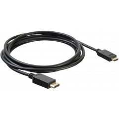 Кабель DP (20M) - HDMI (19M), 3м, Buro BHP DPP_HDMI-3, черный