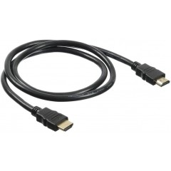 Кабель HDMI (19M) - HDMI (19M), 1м, Buro BHP HDMI 2.0-1, черный