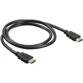 Кабель HDMI (19M) - HDMI (19M), 1м, Buro BHP HDMI 2.0-1, черный