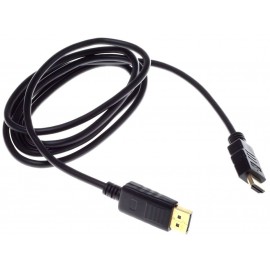 Кабель DP (20M) - HDMI (19M), 1.8м, Buro BHP RET HDMI_DPP18