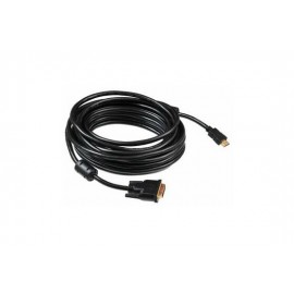 Кабель HDMI (19M) - DVI-D (19M), 10м, Buro HDMI-19M-DVI-D-10M