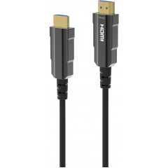 Кабель HDMI (19M) - HDMI (19M), 50м, Digma HDMI-AOC2.1-50, черный