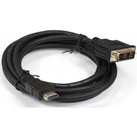 Кабель HDMI (19M) - DVI-D (19M), 1.8м, ExeGate EX-CC-HDMIM-DVIM-1.8 EX284893RUS