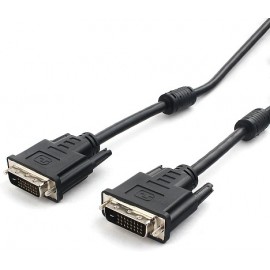 Кабель DVI-D (25M) - DVI-D (25M), 10м, Gembird/Cablexpert CC-DVI2L-BK-10M