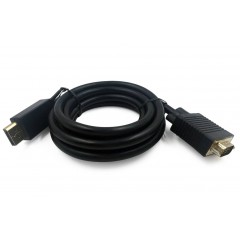 Кабель DP (20M) - VGA (15M), 5м, Gembird/Cablexpert CCP-DPM-VGAM-5M