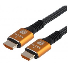 Кабель HDMI (19M) - HDMI (19M), 2м, GOPOWER 00-00027311, черный