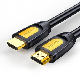 Кабель HDMI (19M) - HDMI (19M), 2м, Ugreen HD101 10129, Black/Yellow