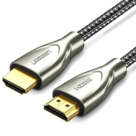 Кабель HDMI (19M) - HDMI (19M), 1.5м, Ugreen HD131 50107, Gray