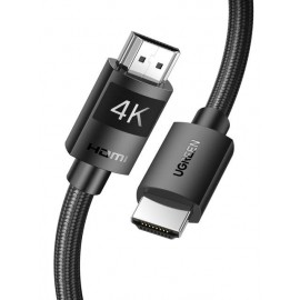 Кабель HDMI (19M) - HDMI (19M), 5м, Ugreen HD119 40103, Black, оплетка