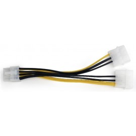 Переходник питания видеокарт 2xMolex -8pin PCI-E, Gembird/Cablexpert CC-PSU-81