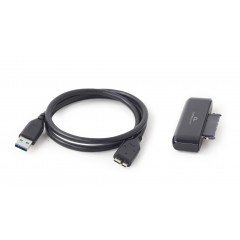 Адаптер SATA - USB3.2 Gembird/Cablexpert AUS3-02, 0.6м, черный