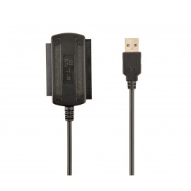 Адаптер IDE/SATA - USB2.0 Gembird/Cablexpert AUSI01, черный