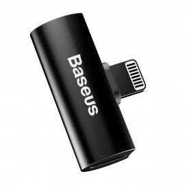 Переходник Lightning (M) - 2 x Lightning (F) Baseus CAL46-01 Black