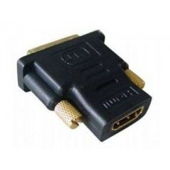 Переходник DVI-I (M) - HDMI (F) Gembird/Cablexpert A-HDMI-DVI-2, черный