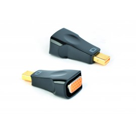 Переходник mDP (M) - VGA (F) Gembird/Cablexpert A-mDPM-VGAF-01, черный