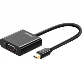 Кабель адаптер mDP (M) - VGA (F), 0.15м, Ugreen MD113 10459, Black