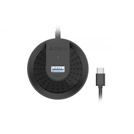 Разветвитель USB3.0 Type-C A4Tech HUB-30C Black, 4xUSB3.0