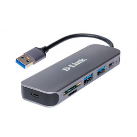Разветвитель USB D-Link DUB-1325/A2A, USB3.0 - 2xUSB3.0, USB Type-C, CR