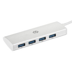 Разветвитель USB Digma HUB-4U3.0-UC-S (USB-C)