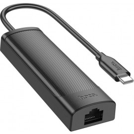 Разветвитель USB Type-C HOCO HB42, черный