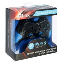 Геймпад Ritmix GP-033BTH, черный-синий