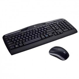Набор Logitech Wireless Desktop MK330, USB, черный, 920-003995/920-003989