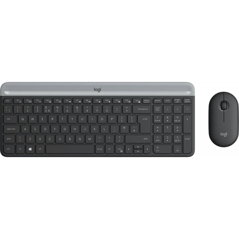 Набор Logitech MK470 Slim Wireless Combo Graphite (920-009206)