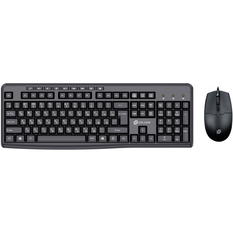 Набор Oklick S650 черный