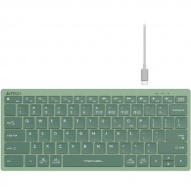 Клавиатура A4Tech FBX51C, зеленый