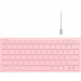 Клавиатура A4Tech FBX51C, розовый