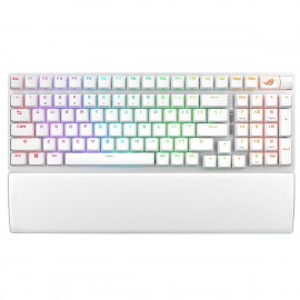 Клавиатура Asus X901 STRIX SCOPE II 96 WL, белый (90MP037A-BKRA30)