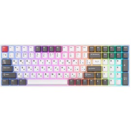 Клавиатура Royal Kludge RK100 RGB Grey/White (Red switch)