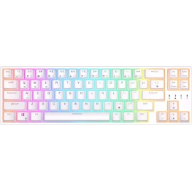 Клавиатура Royal Kludge RK68 Plus RGB White (Red switch)