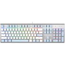 Клавиатура A4Tech Fstyler FS100 Neon, белый-синий