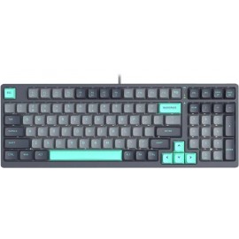 Клавиатура A4Tech Fstyler FS300 Panda Rock, черный-серый