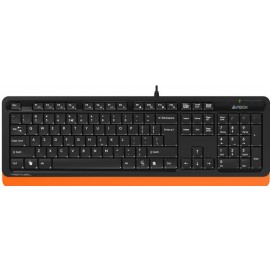 Клавиатура A4Tech Fstyler FK10, черный/оранжевый