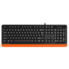 Клавиатура A4Tech FStyler FKS10, черный-оранжевый