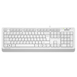 Клавиатура A4Tech Fstyler FKS10, белый-серый